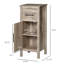 Armoire de salle de bain, armoire de rangement avec tiroir et tablette réglable