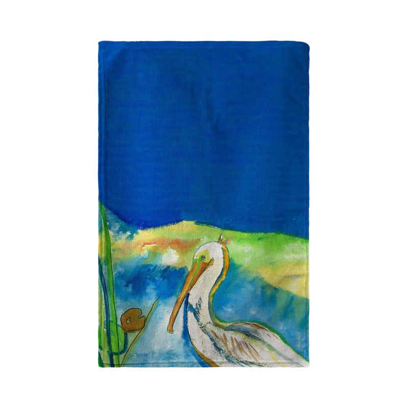 Serviette de plage blanche Murchison