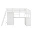Lit mezzanine simple avec garde-robe et tiroirs Harichand-419732162