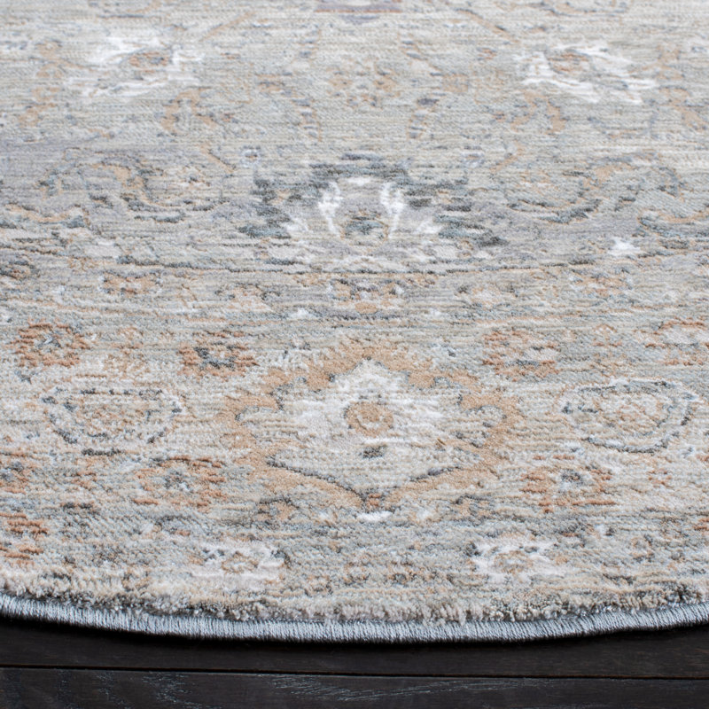 Bellamo 300 Performance Oriental Rug, Round 5'