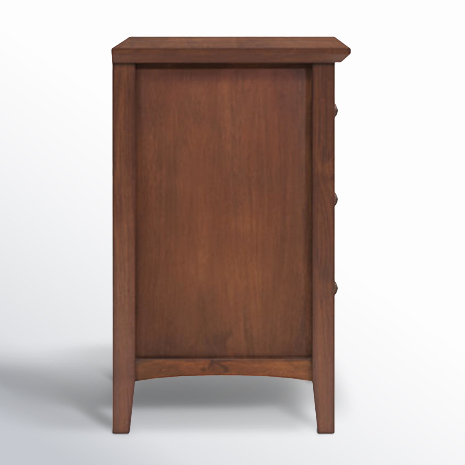 Renee 3 - Drawer Nightstand, Dark Mocha