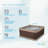 Inland® 5-6 Person 24-Jet Lounger Plug and Play Hot Tub Spa with Digital Control and LED Lighting-99132413