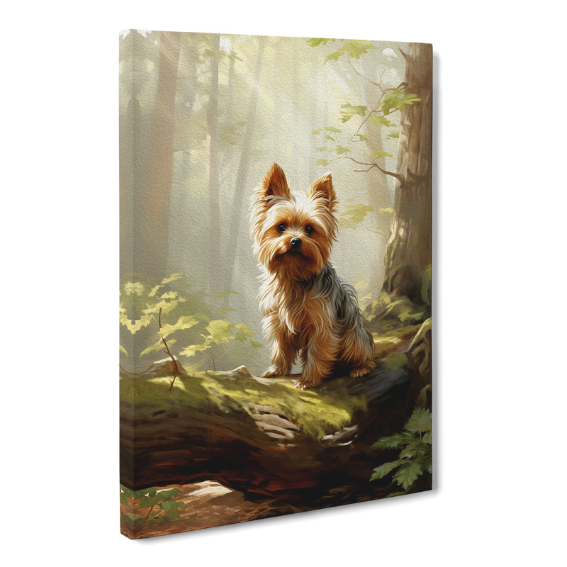 Yorkshire Terrier Informel - No Frame Print, 76cm H x 50cm W x 3cm D