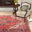 Benhurst Traditional Medallion Oriental Area Rug-1606621372