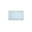 Tapis pour salle de bain 100% coton réversible, 3000 g / m², bleu 21 x 34 po, texture douce et douce, bleu lourd, coton, réversible,-1368935254