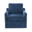 Fauteuil pivotant avec tissu chenille doux-1852998876