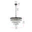 Lustre rond 20 pouces Iva -1483821817