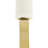 Martha Stewart Lockton 2 Piece Stainless Steel Skimmer and Ladle Kitchen Tool Set in Linen w/ Gold