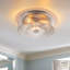 Plafonnier encastré en verre 3 lumières-63328895-66063459