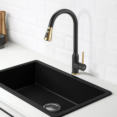 Living And Home Pull Down Kitchen Faucet