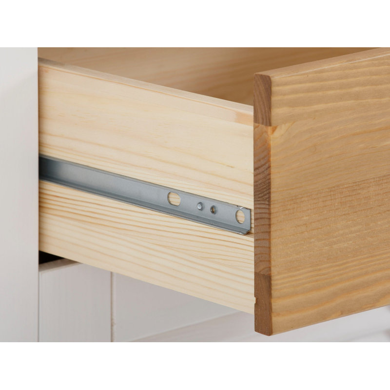 2 Door Wardrobe, White