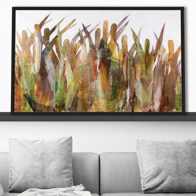 Quenouilles II - Peinture