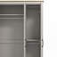 Limestone 3 Door Manufactured Wood Wardrobe-321742542