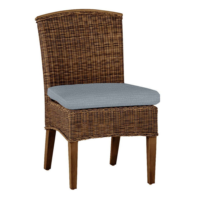 Chaise d'appoint Astoria tissée - huître / huître, Huître, Chambray Rollo, Pas de soudure