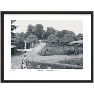 Lechlade, Burford Street C1955 by Francis Frith - Single Picture Frame Print