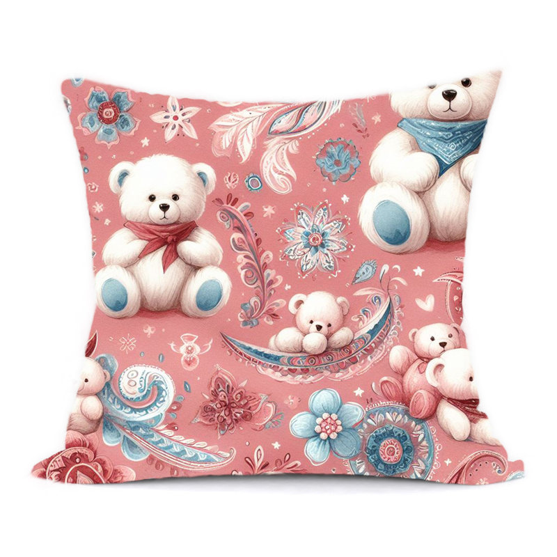 Reversible Throw Pillow