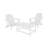 Laguna Foldable Outdoor Adirondack Chair-1839791583