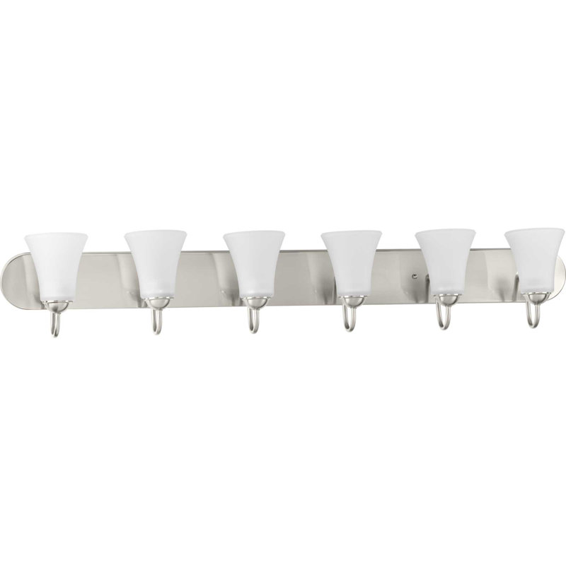 Francisca 5 - Light Dimmable Vanity Light, Brushed Nickel