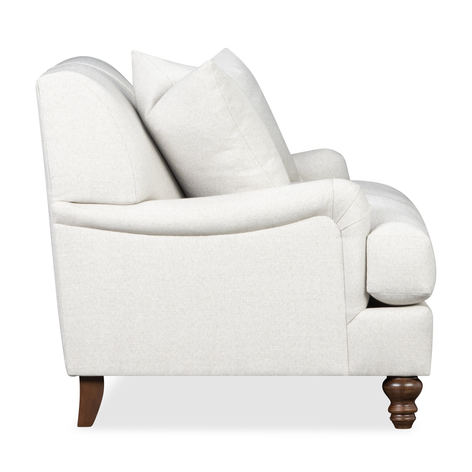 Walters 78'' Sofa, Macarena Light Gray Canvas