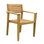 Montana Outdoor Teak Dining Armchair