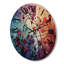 Horloge murale en bois massif Mirzhan-220784478