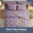 Bed-in-a-Bag Pinch Pleat Comforter Set with Bed Sheets & Memory Foam Cooling Pillows-116163030-116163017