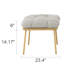 Repose-pieds d'extérieur avec coussin Azuredee-482871933