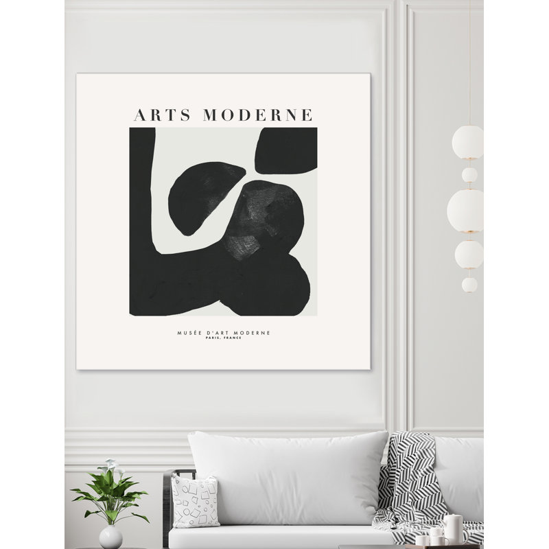Art Moderne, impression sur toile géante, H 54 po x l 54 po x P 1,5 po