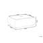 SALLA 87 cm W Square Ottoman-128778737