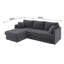  Orea Corner Sofa Bed with Large Sleeping Function and Double Storage Container 227x150cm Elegant Living Room-408382558-408382554
