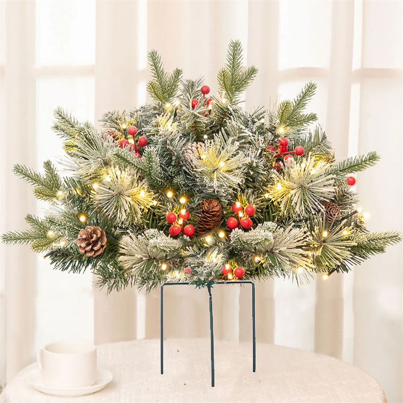 1.8' H Artificial Pine Christmas Tree