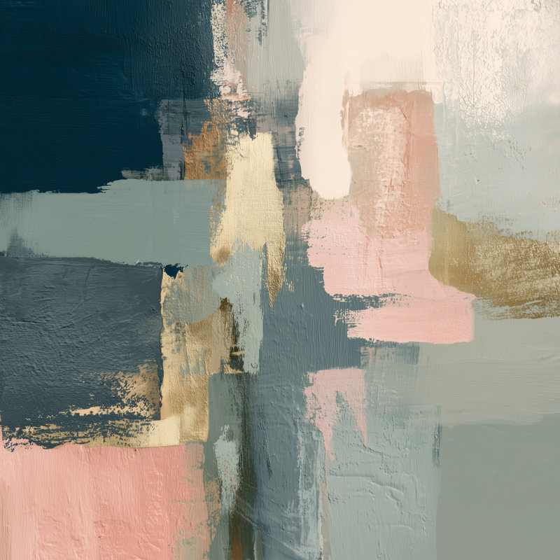 Guilded Ground, 26" H x 26" W