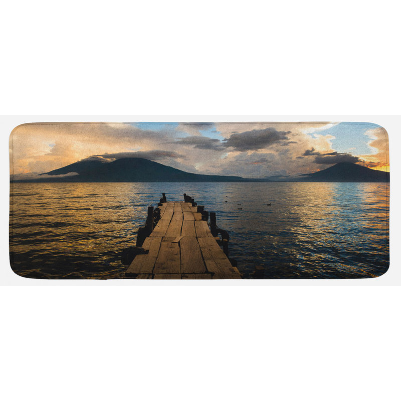 Tapis de cuisine paysage