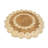 Two Tone Round Jute Mat