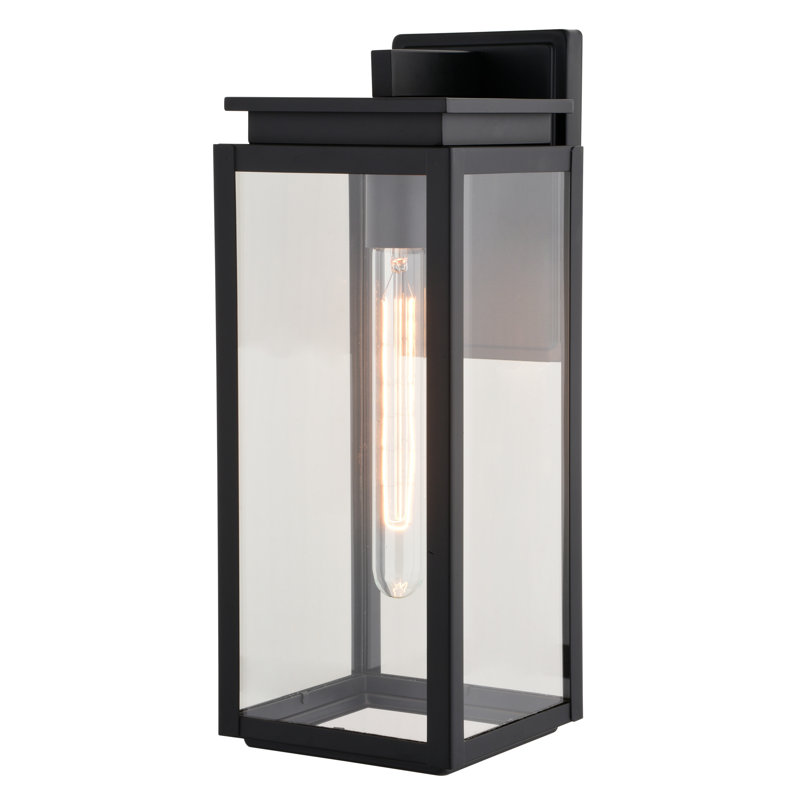 Applique murale d'extérieur à 1 lumière H 15,75 po Tametria, H 15,75 po x l 6 po x P 7 po
