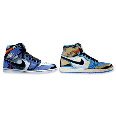 Art mural en acrylique Sneaker