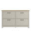 Limestone 24 Pair 4 Door Flip Down Shoe Storage-93266829
