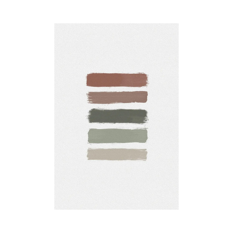 Ombre Earth Tones by Orara Studio - Print on Canvas, 66.04 cm H x 45.72 cm W x 3.175 cm D, Wrapped Canvas
