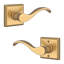 Lifetime (PVD) Satin Brass Door Lever