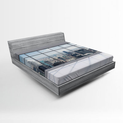 City Microfiber Fitted Sheet
