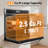 24" Electric Built-in Wall Oven, 2.5 Cu.ft Convection Single Oven With Led Touch Display, Timer, Child Lock & Drop-down Door – Fast 2–7 Day Delivery