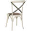 Chaise d'appoint à dossier en croix Deason-1234338134