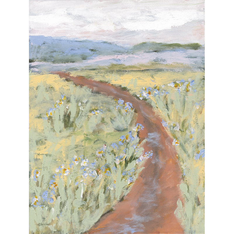 «Walk With Me» par Roey Ebert, Canevas, Pas de tapis, H 24 po x l 18 po