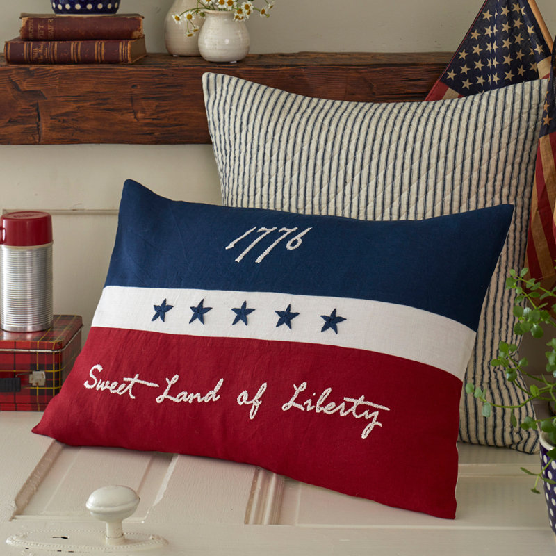 Liberty 1776 Americana Lumber Pillow