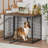 Dog Crate (Rustic Brown)-1837105827