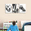 3 Piece Wrapped Canvas Print-517361576