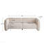 Canapé 83 places 83 pouces, design Wave, salons, chambres, bureau, beige-129420948
