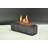 Large Rectangle Tabletop Firepit Concrete Tabletop Fireplace-122807104