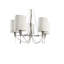 Vidal 5 - Light Shaded Chandelier