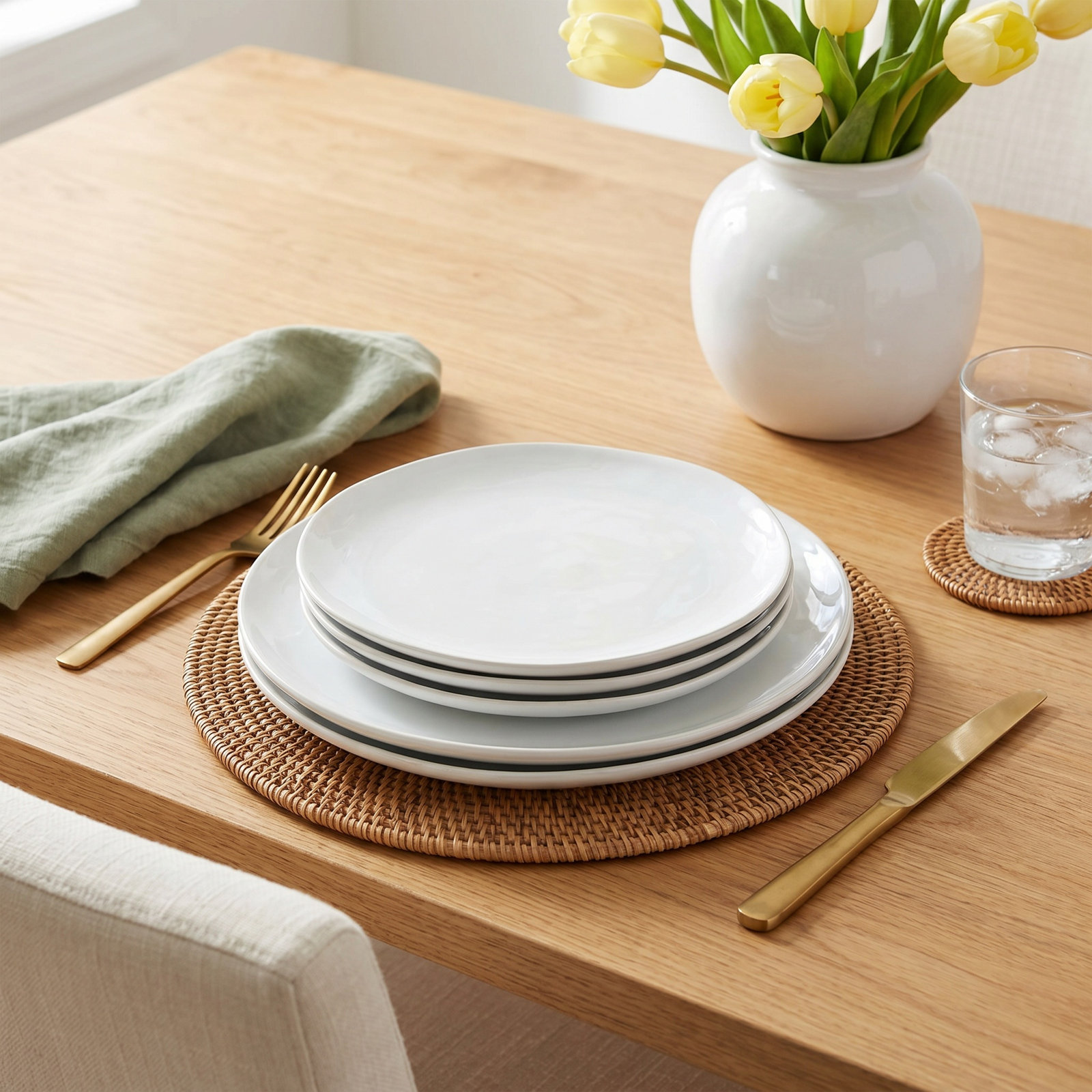Everyday White 11" Dinner Plate